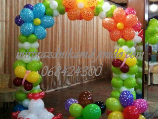 Decor di baloane  baloane cu heliu  шары с гелием  декор из шаров foto 1