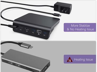 Док-станция VAVA - 10 in 1 Hubs, HDMI 4K, LAN 1 Gb, USB 3.1, USB Type C foto 10