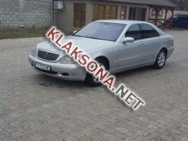 Разбор mercedes-benz s-класс 320 2002г, комплектующие кузовные детали 2002 г.