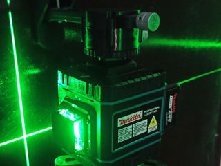 Makita лазерный уровень 12-16 линии зеленый луч . фото 1