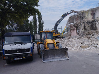 Servicii cu autobasculanta,buldoexcavator, excavator,miniincarcator!!! foto 7