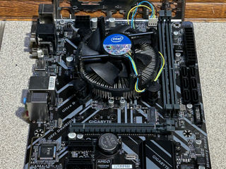 Gigabyte B360M HD3 + i3-8100