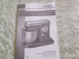 Тестомес Bomann KM 383 CB foto 2