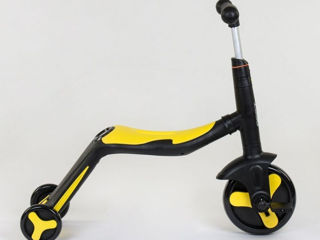 Детский трехколесный самокат 3в1 Best Scooter фото 1