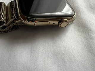 Apple Watch Series 7 GPS + Cellular, Stainless Steel 45mm Smartwatch (Watch OS 8) foto 2