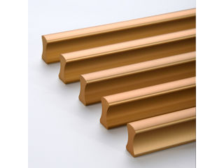 Maner pentru mobila Maner U02132 160 mm Brushed Gold foto 3