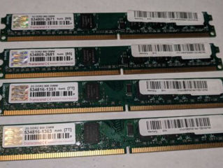 4GB Kingston, Elpida, Samsung 800Mhz 
