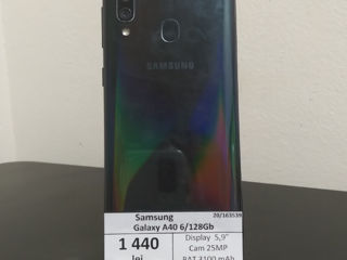 Samsung Galaxy A40 6/128Gb, 1440 lei foto 1