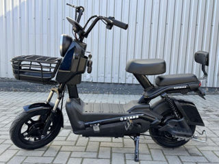 Bicicleta electrica Bike Stars Negru-livrare-credit foto 1