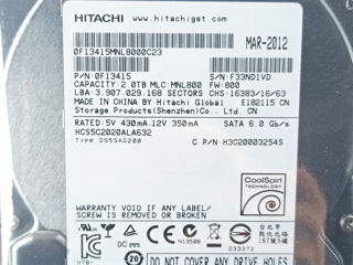 HDD Hitachi 2TB Nou Sigilat