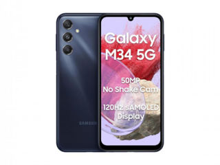 Samsung Galaxy M34 5G 6/128Gb Dark Blue - всего 3999 леев!