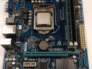 socket 1155 Gigabyte GA-H61M-DS2 + i3-3220 foto 3