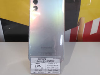 Samsung Galaxy A34 6/128Gb pret 3390lei.