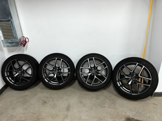 IDEALE ! VW,Audi,Skoda,Seat,Porsche R19 5x112! Borbet Germany+iarna MICHELIN Pilot Alpin 225/45R19