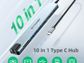 BlitzWolf 10 in 1 USB C Hub foto 1