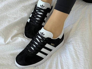 Adidas Gazelle 36-40 black white foto 5