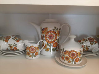 Set Porcelana de caffea  Germania/Bavaria Seltman Weiden ,Diana, anul 1970 foto 3