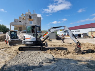 Servicii cu excavator Miniexcavator si Bobcat foto 4