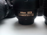 Nikon D5000+18-55vr+55-200vr+35mm 1,8f foto 4