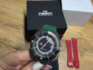 Tissot Sideral S Powermatic 80 Red Carbon Mechanical Automatic с Гарантией Watch Часы Ceas RRP 960£ foto 9