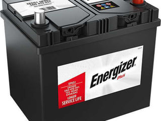 Acumulatoar Energizer Plus 60Ah 510A (232x175x225mm), 0 (- +)