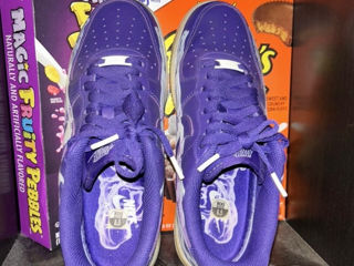 Nike Air Force Purple Skeletal Foot foto 4