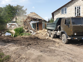 Bobcat kamaz demolare si evacuare buldoexcavator  nisip, pgs,,вывоз стороительного мусора foto 6