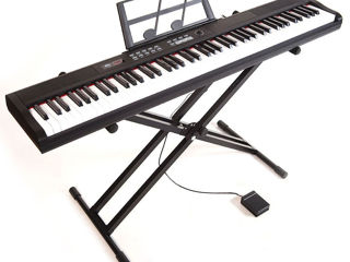 Синтезатор Professional 88K, 88 клавиш, 128 полифония, активная и взвешенная клавиатура, MIDI, Новый foto 9