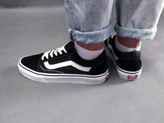 Vans old skool  black white( pe loc mărimi) foto 2