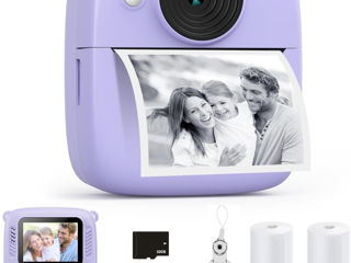 Детская камера с мгновенной печати Aparat foto digital cu printer