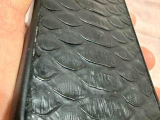 Husa piele naturala iphone 13 pro foto 5