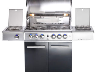 Gratar grill pe gaz german all'grill s2 modular-chef "l" газовый гриль