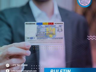 Pasaport , Buletin , Permis Romanesc . foto 1