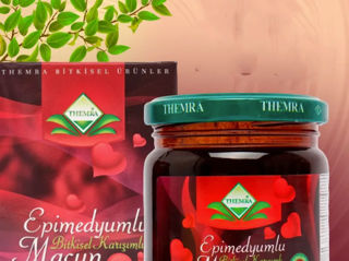 Themra - 100% натуральная эпимедиумная паста для повышения потенции Epimedyumlu Macun Paste