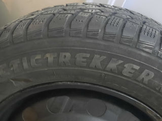 4 roţi discuri +scaturi de iarnă 195/65 R15 (5/112) MAXXIS protector 80 % VW SEAT Skoda etc foto 4