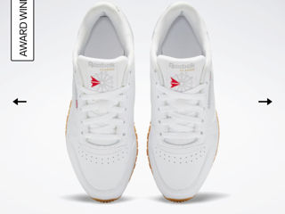 Новые кожаные кроссовки Reebok Classic Leather, оригинал, размер 37 foto 2