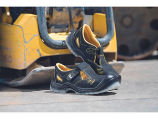 Sandale de protecţie Black Knight S1 / Защитные сандалии BK TPU MF S1P SRC foto 4