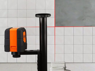 TackLife SC-L01 Red Cross Line Laser, Bracket for Tripod & Case foto 1