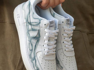 Nike Air Force 1 Low Skeleton White foto 2