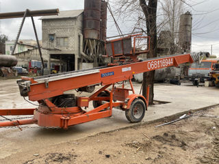 Lift mobil+transport deșeuri skip container