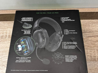 [Nou] Razer BlackShark V2 HyperSpeed 2023, Wireless + Wired + Bluetooth, cu Microfon foto 3