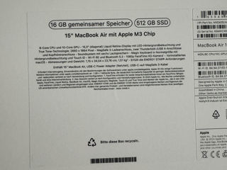 MacBook Air 15 16Ram / 512GB Midnight 2024 foto 3