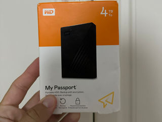 wd my passport 4tb hdd