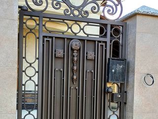 Lucrări din fier:porți, garduri, balustrade, scări...în stil modern sau clasic. foto 12