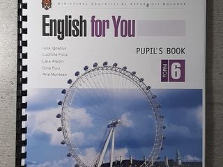Учебник английского языка 6 класс/ manual engleza cl 6 - 139 лей foto 1