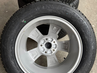 5x112 R16 Skoda cu anvelope 215/60 R16 Dunlop foto 3