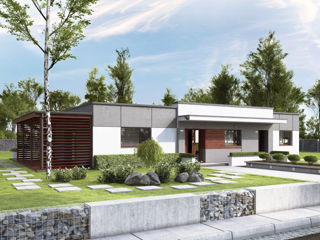 Proiect de Case moderne 120m2 / arhitect / proiecte de casa / arhitectura