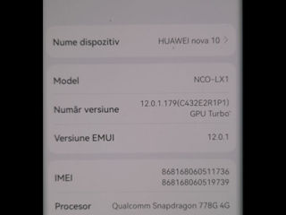 Vând telefon HUAWEI NOT 10 foto 2