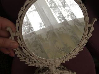 Oglindă absolut nouă, originală, cosmetică, pe o parte este cu lupă, mărește, cealaltă-obișnuită, se foto 4