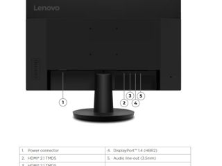 27 LED IPS Lenovo N27q, QHD, 100Hz, HDR10 [Nou/Sigilat/Garantie] foto 9